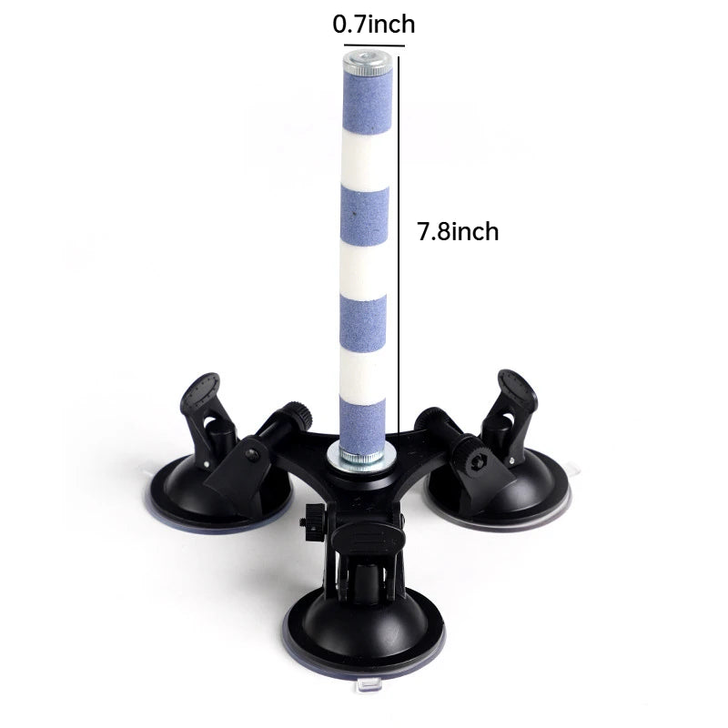 Metal Bird Perch with Suction Cup